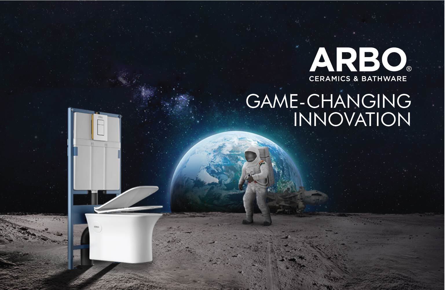 A GAME-CHANGING INNOVATION FROM ARBO – LIGHTYEARS AHEAD IN BATHWARE DESIGN